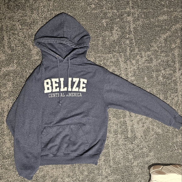 Small, navy blue hoodie - Picture 1 of 2